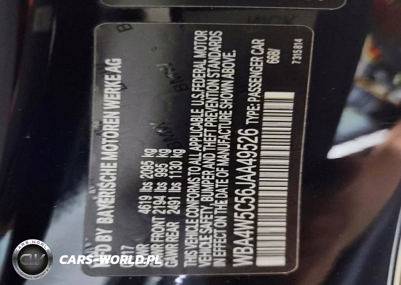 2018 BMW 430Xi VIN:WBA4W5C56JAA49526 - 12