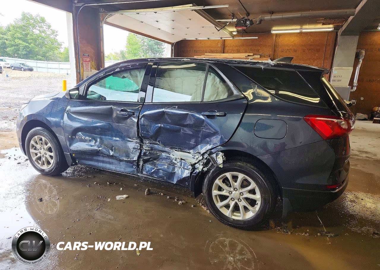 2018 Chevrolet Equinox Ls VIN:3GNAXHEV6JL118343 - 2