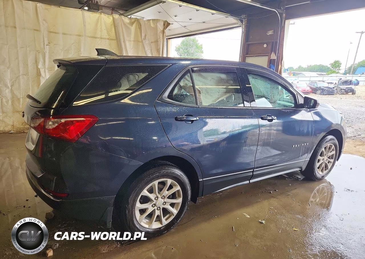 2018 Chevrolet Equinox Ls VIN:3GNAXHEV6JL118343 - 3