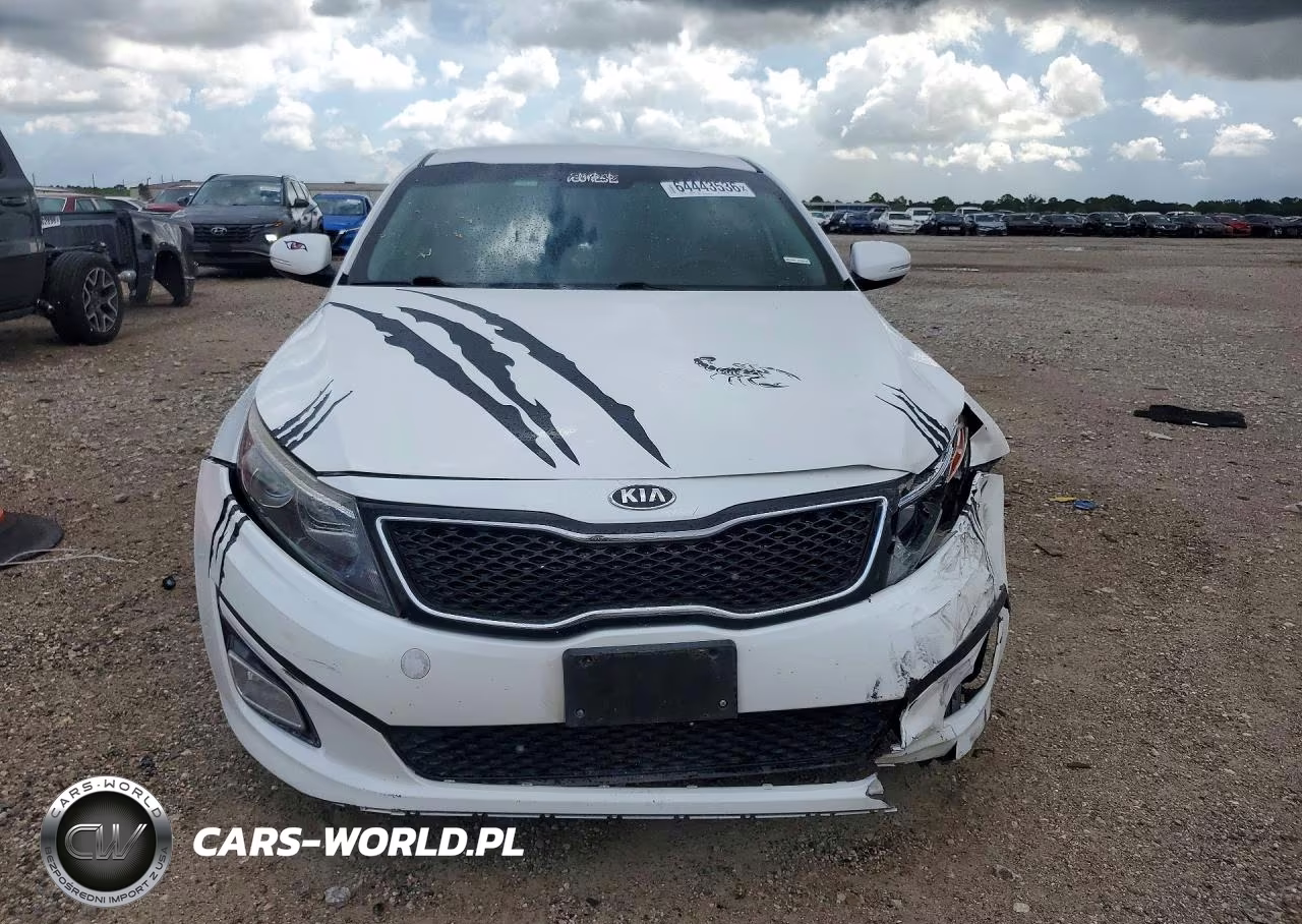 2015 Kia Optima Lx VIN:KNAGM4A78F5615166 - 5
