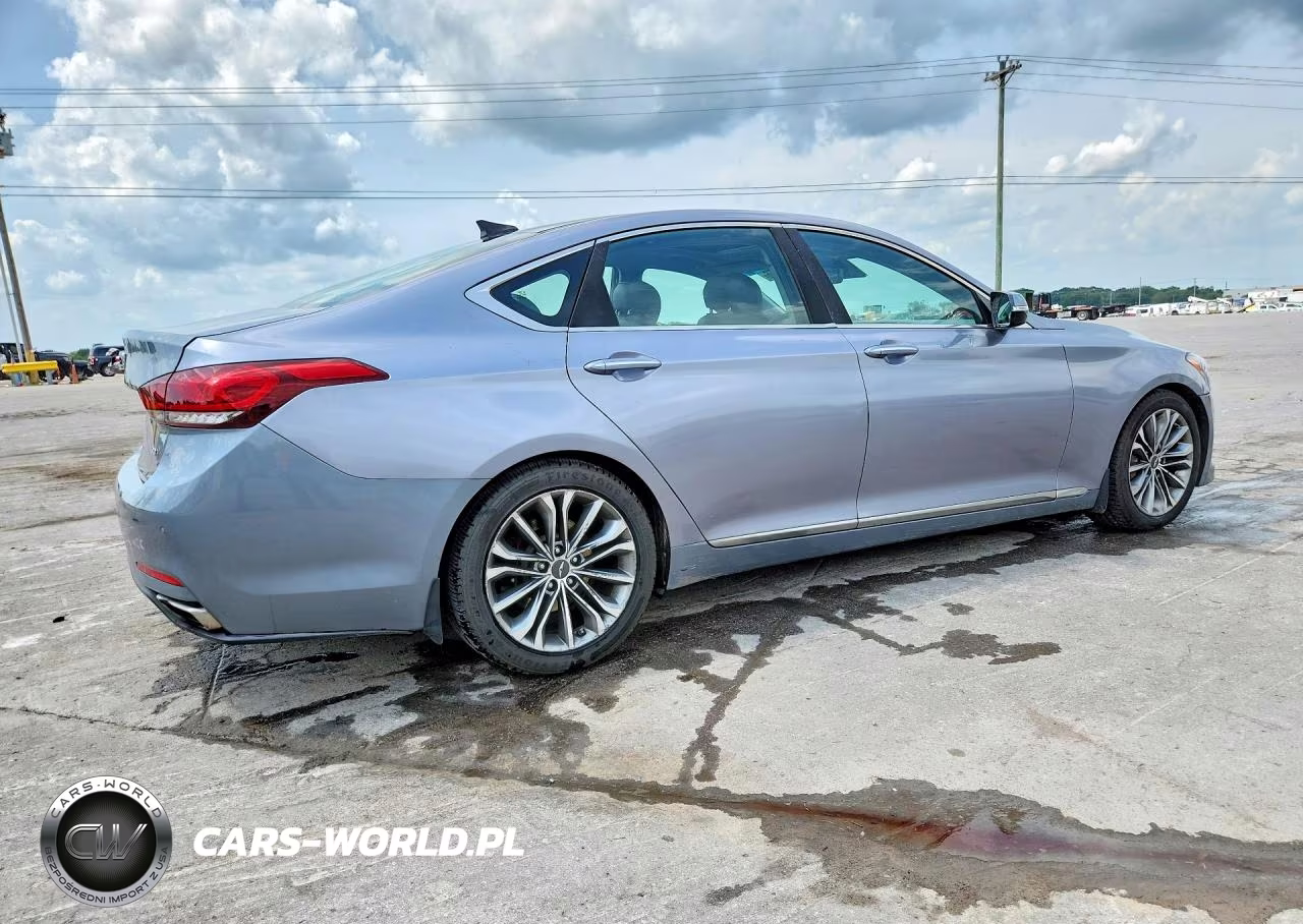 2017 Genesis G80 3.8 VIN:KMHGN4JE4HU195375 - 3