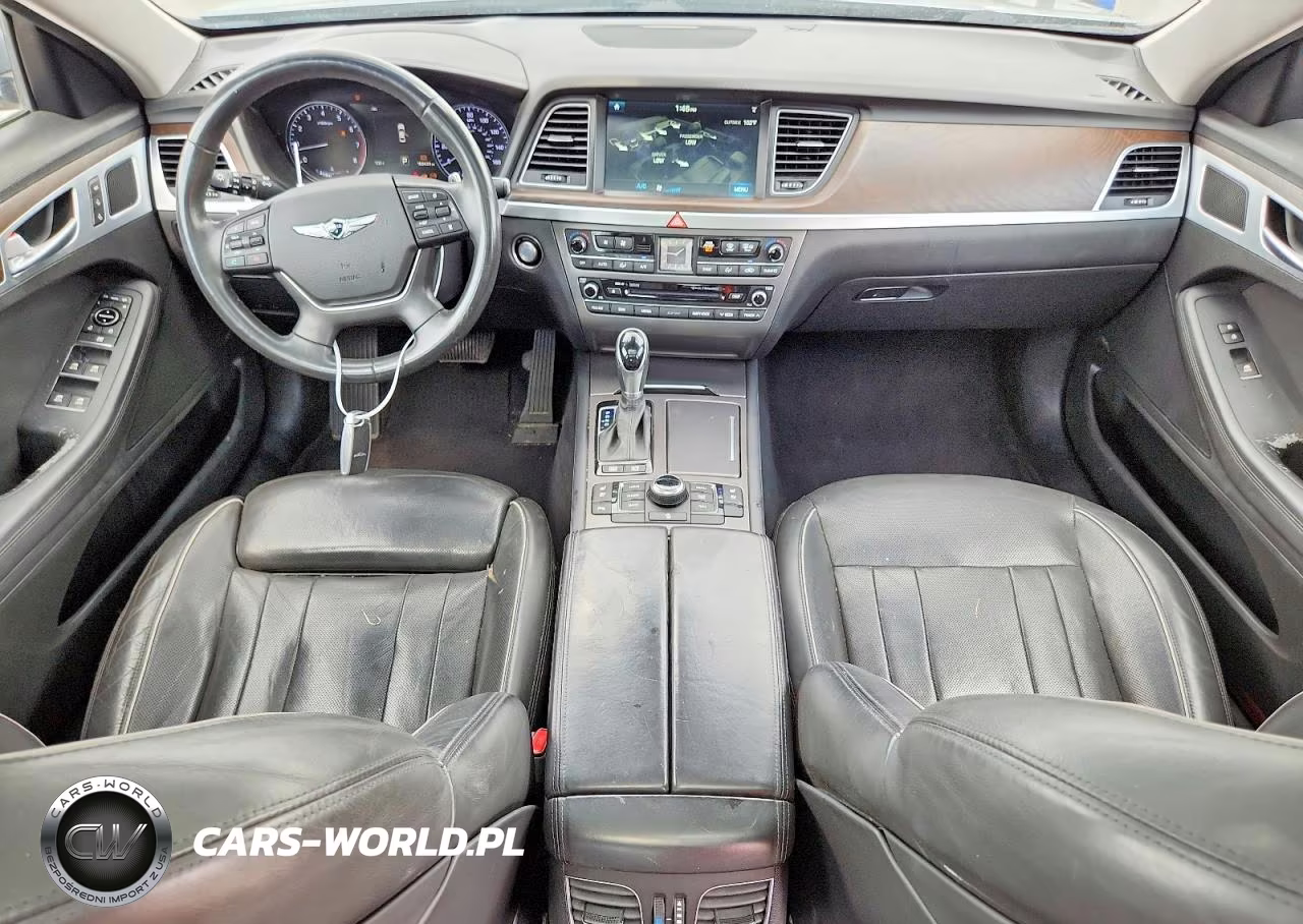 2017 Genesis G80 3.8 VIN:KMHGN4JE4HU195375 - 8