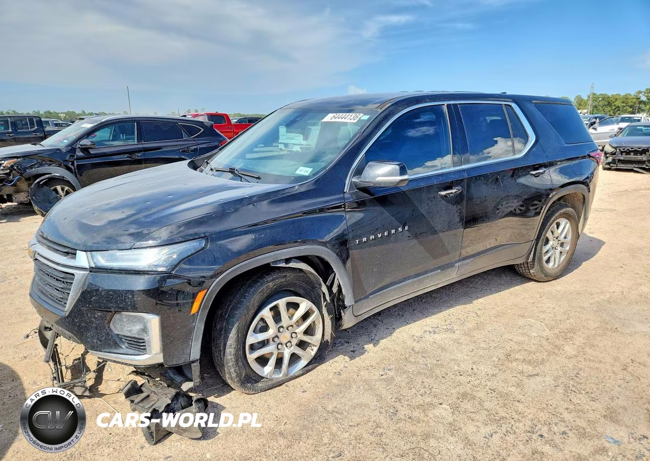 2023 Chevrolet Traverse Ls VIN:1GNERFKW6PJ181410 - 1