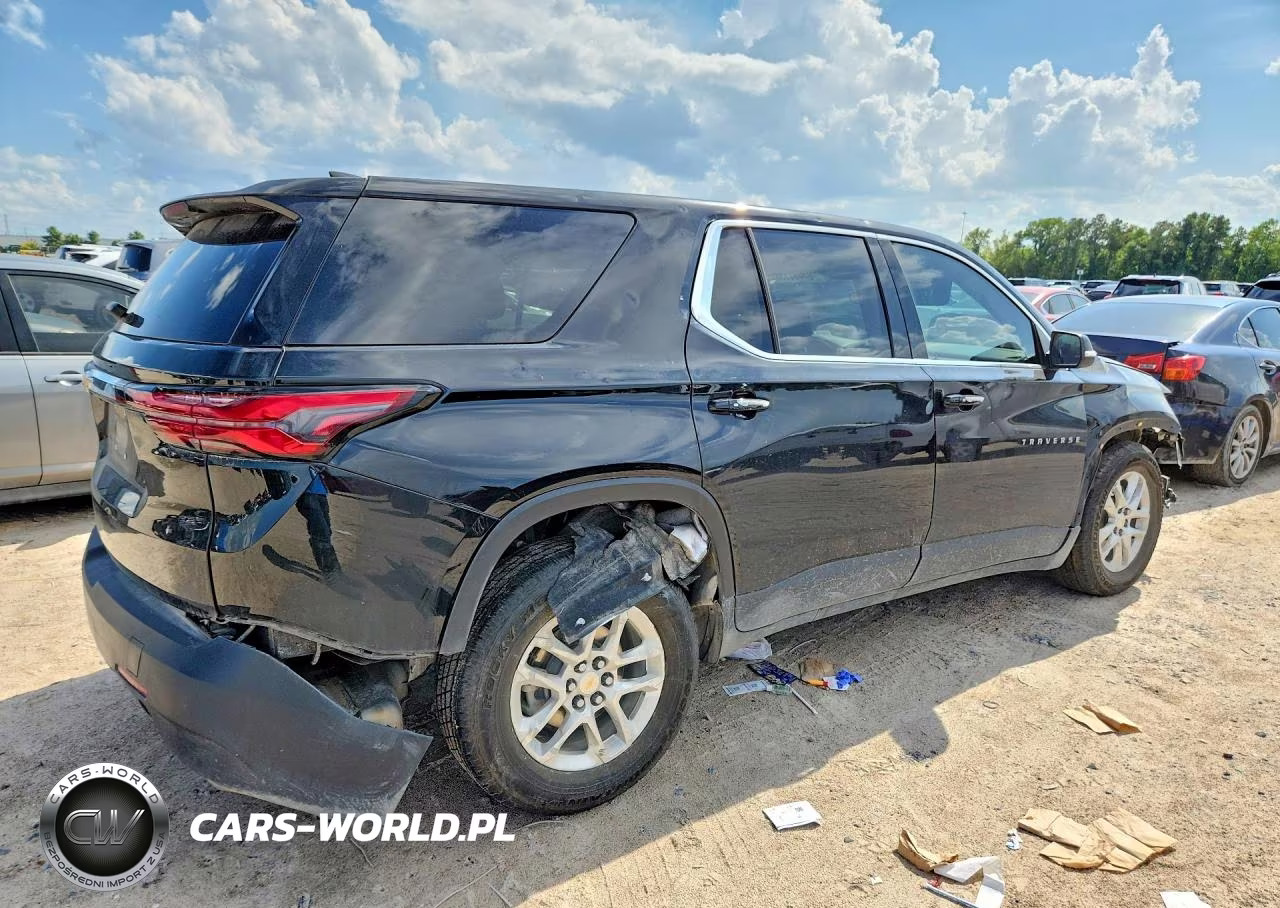 2023 Chevrolet Traverse Ls VIN:1GNERFKW6PJ181410 - 3