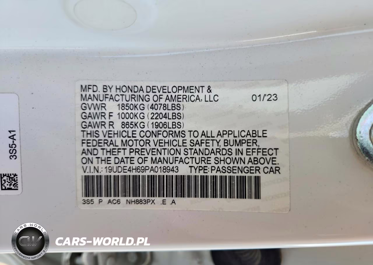2023 Acura Integra A-Spec Tech VIN:19UDE4H69PA018943 - 13