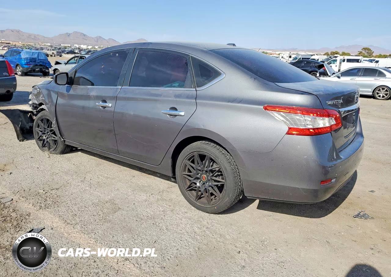 2015 Nissan Sentra Sv VIN:3N1AB7AP1FL648061 - 2