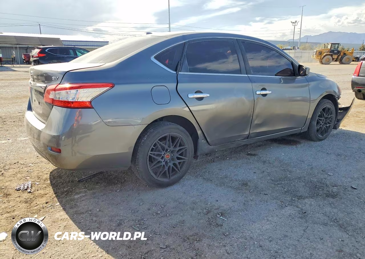 2015 Nissan Sentra Sv VIN:3N1AB7AP1FL648061 - 3