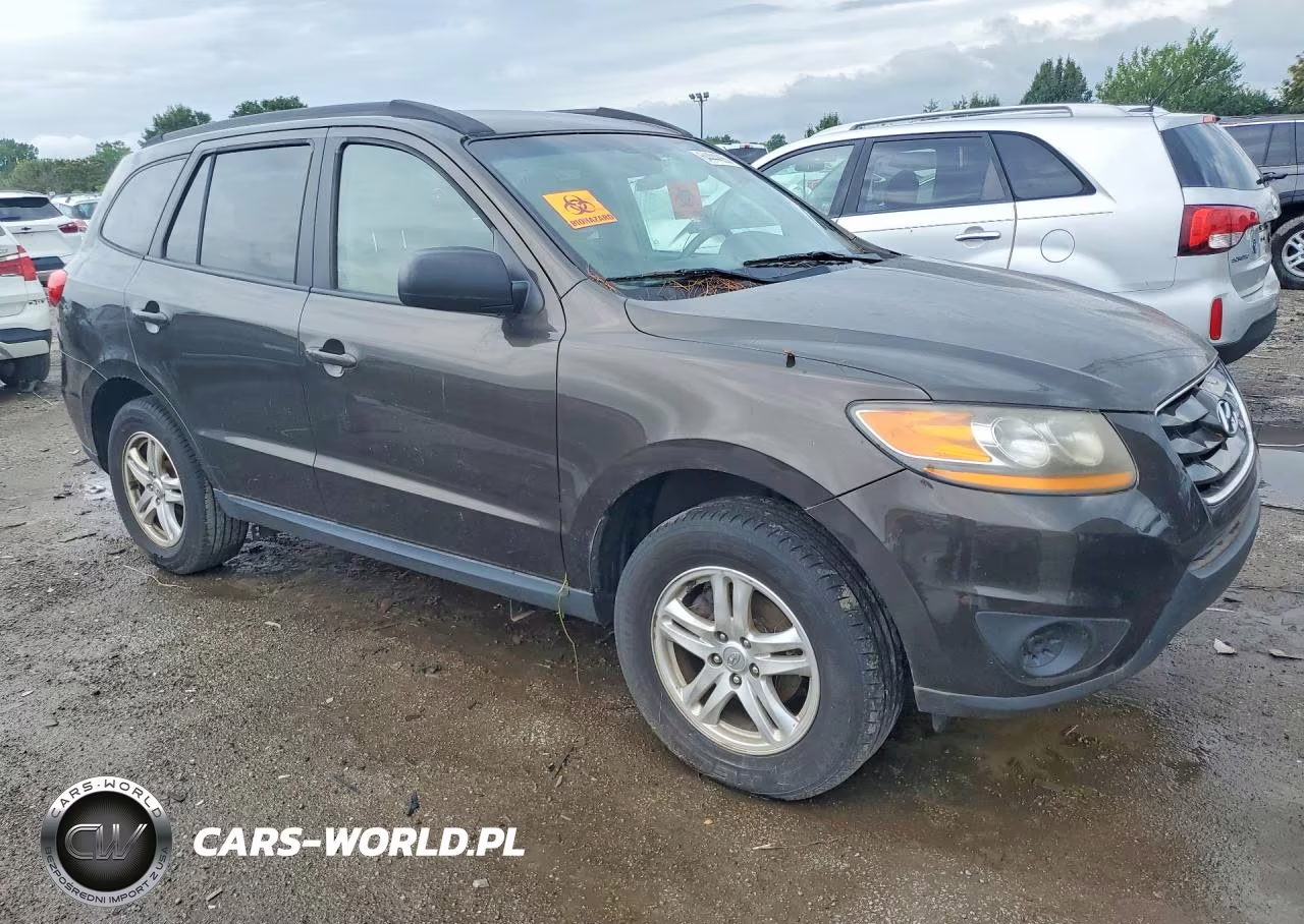 2011 Hyundai Santa Fe Gls VIN:5XYZGDAB9BG081605 - 4