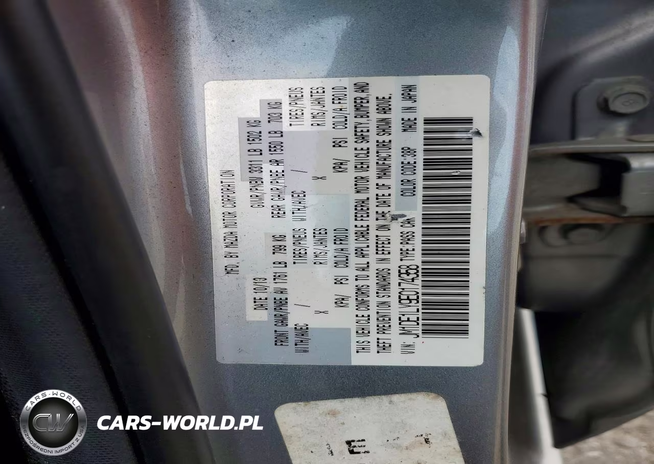 2014 Mazda Mazda2 Touring VIN:JM1DE1LY9E0174358 - 12