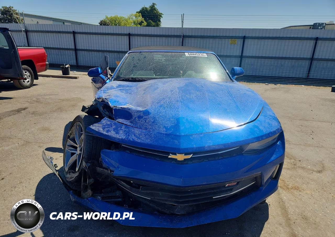 2017 Chevrolet Camaro Lt VIN:1G1FB3DX4H0214328 - 5