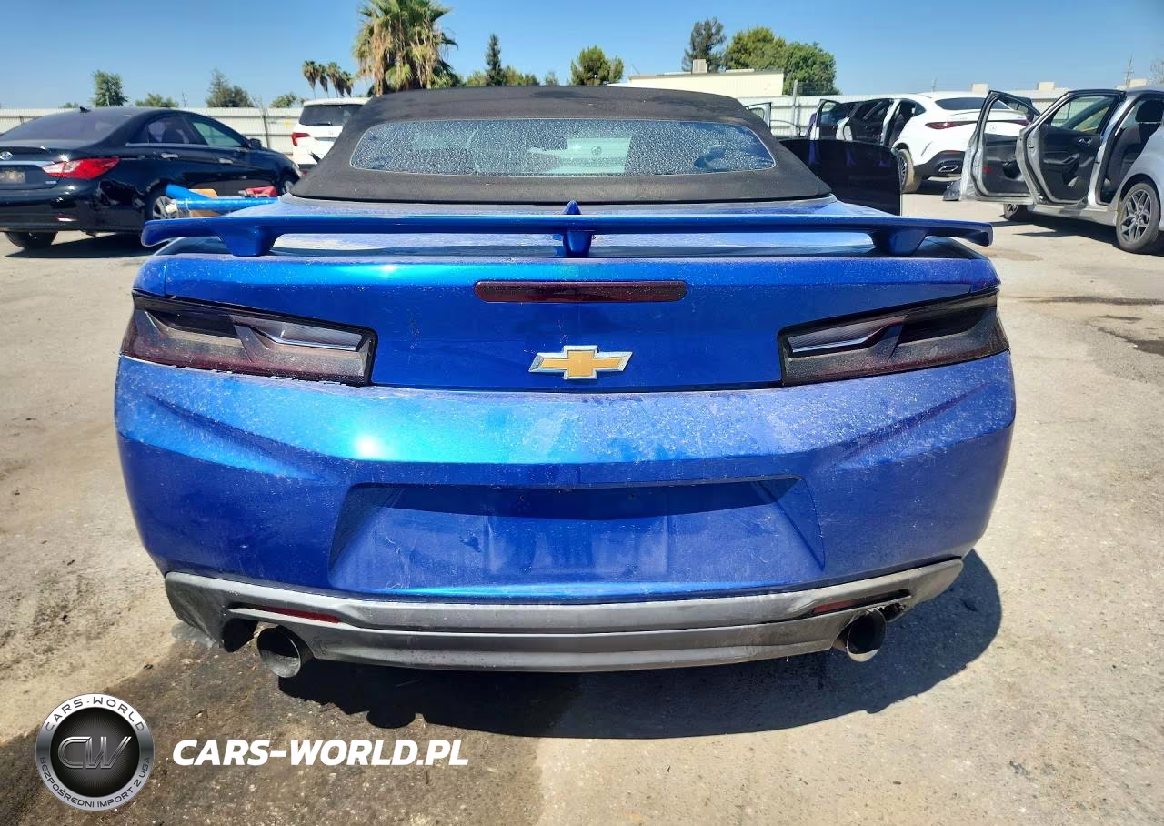 2017 Chevrolet Camaro Lt VIN:1G1FB3DX4H0214328 - 6