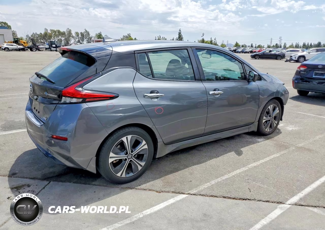 2020 Nissan Leaf Sv VIN:1N4AZ1CP7LC302208 - 3