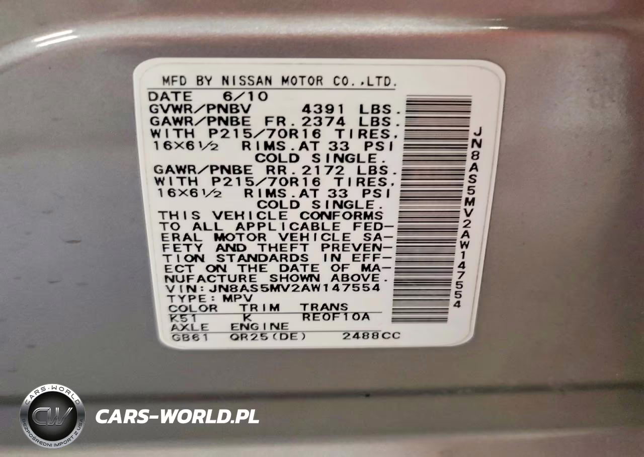 2010 Nissan Rogue S VIN:JN8AS5MV2AW147554 - 13