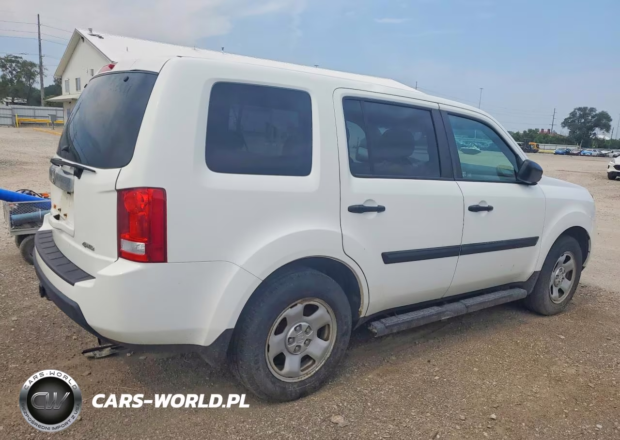 2011 Honda Pilot Lx VIN:5FNYF4H23BB094166 - 3