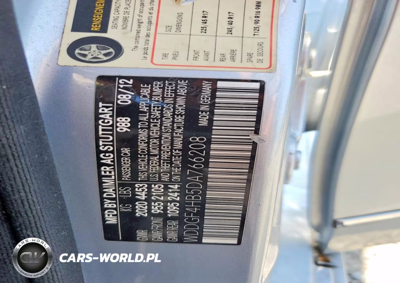 2013 Mercedes-Benz C 250 VIN:WDDGF4HB5DA766208 - 12
