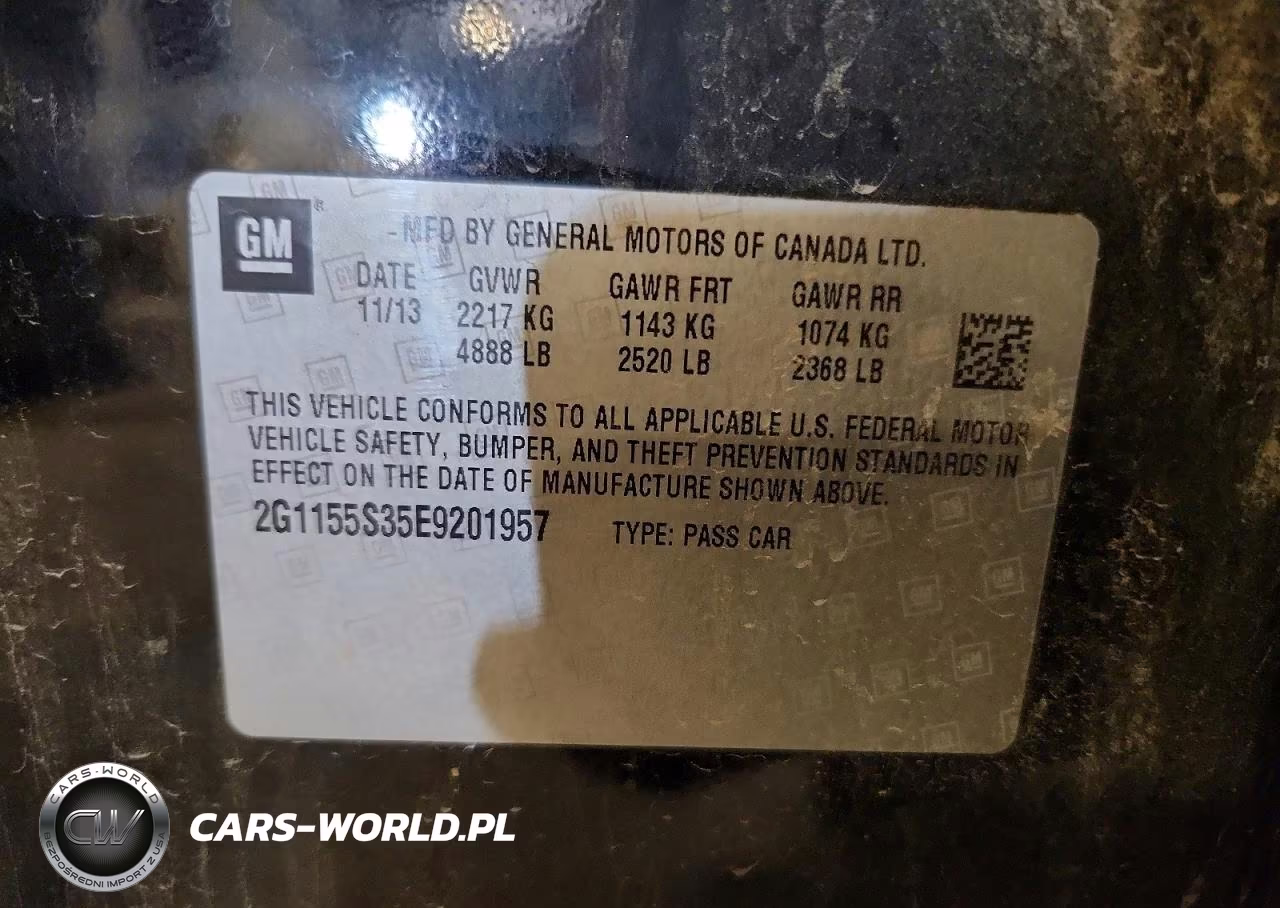 2014 Chevrolet Impala Ltz VIN:2G1155S35E9201957 - 12