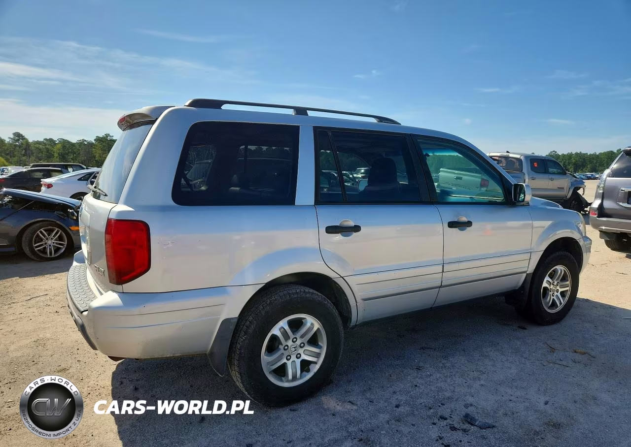 2005 Honda Pilot Exl VIN:5FNYF18505B027117 - 3