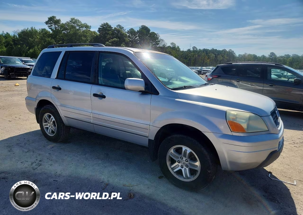 2005 Honda Pilot Exl VIN:5FNYF18505B027117 - 4