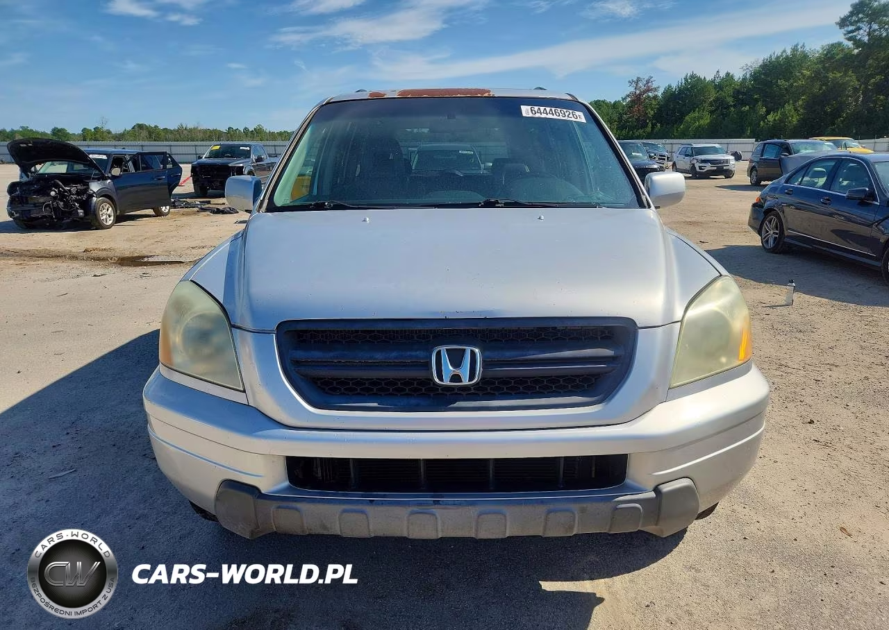 2005 Honda Pilot Exl VIN:5FNYF18505B027117 - 5