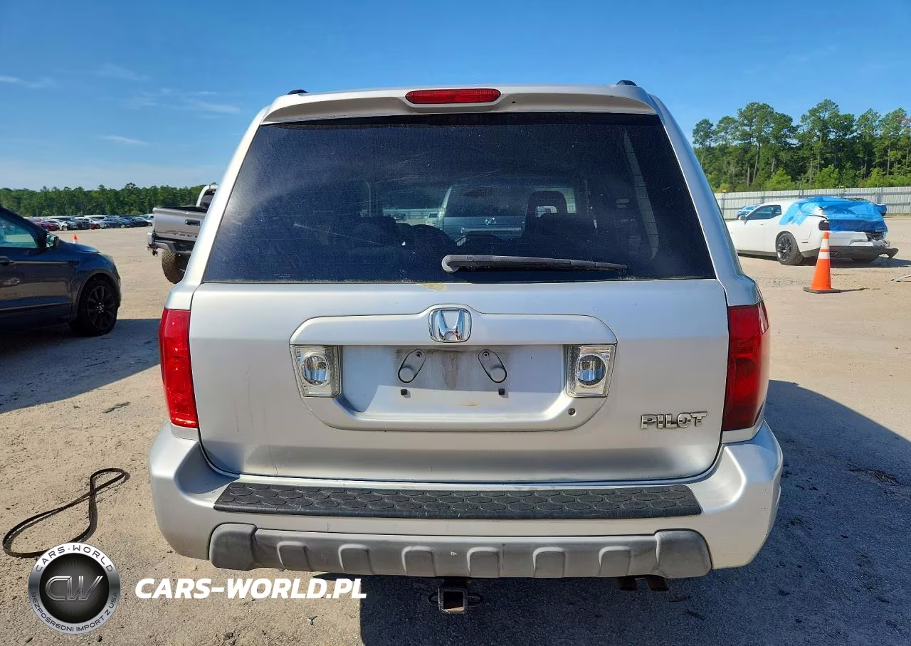 2005 Honda Pilot Exl VIN:5FNYF18505B027117 - 6