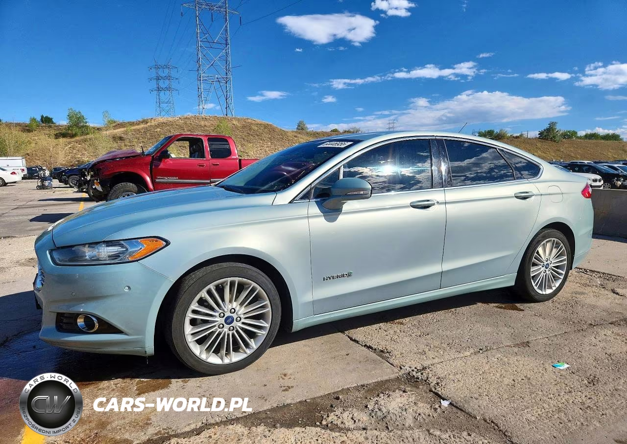 2013 Ford Fusion Se Hybrid