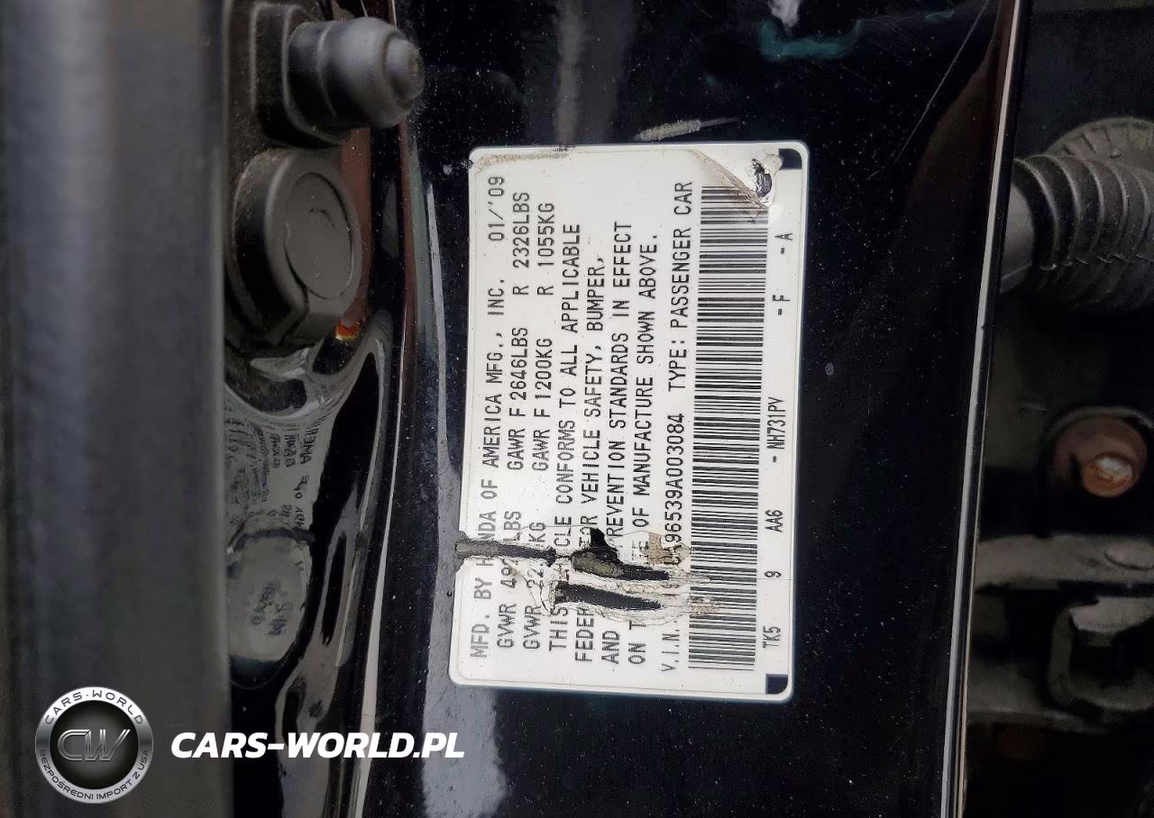 2009 Acura Tl VIN:19UUA96539A003084 - 12