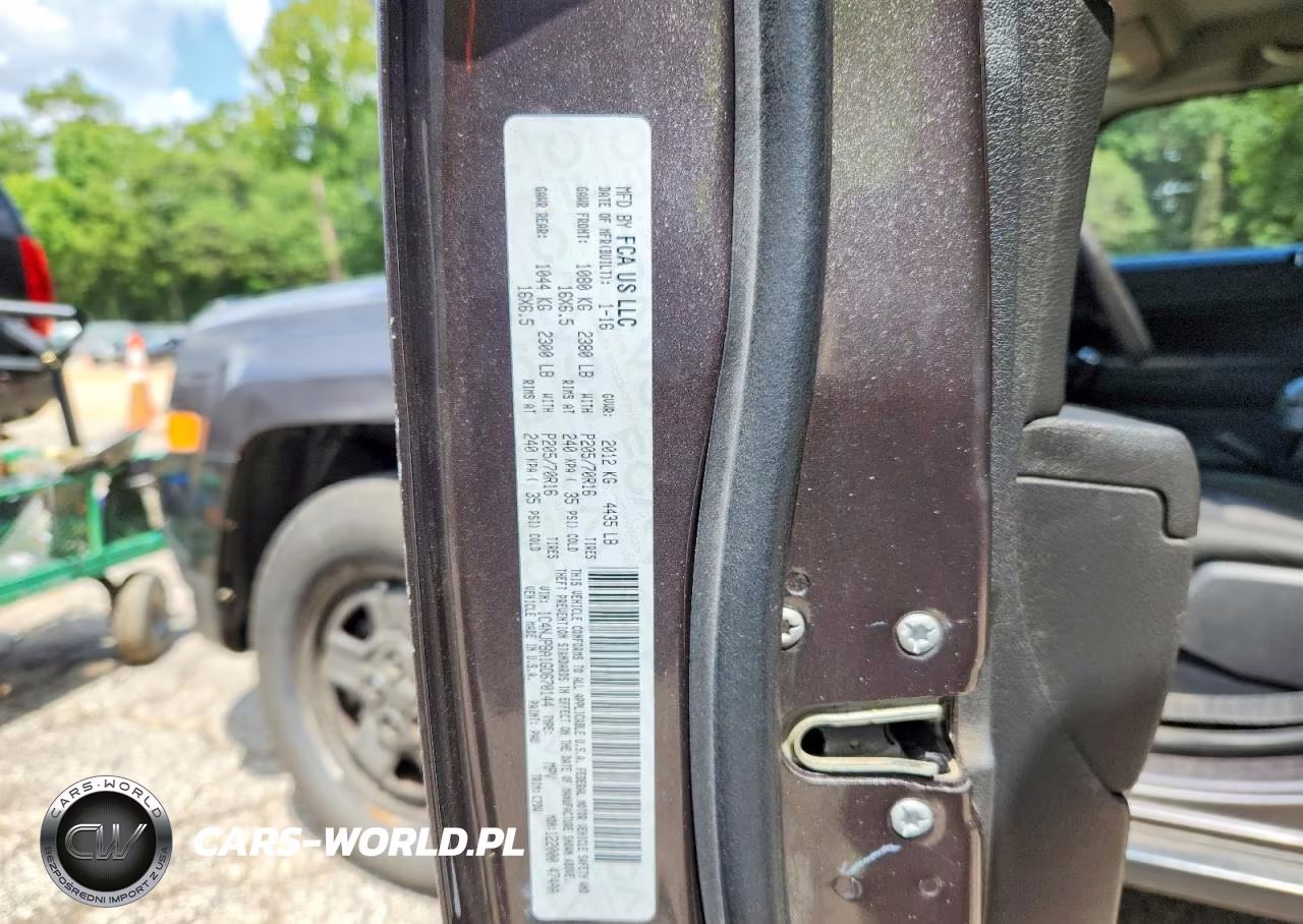 2016 JEEP PATRIOT SP SPORT VIN:1C4NJPBA1GD670144 - 12
