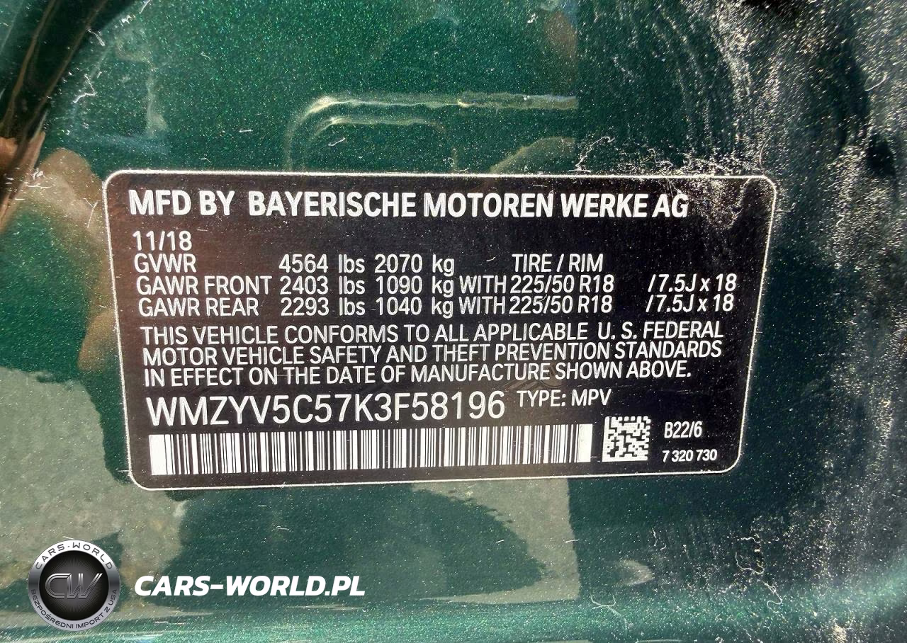 2019 Mini Cooper Countryman All4 VIN:WMZYV5C57K3F58196 - 10