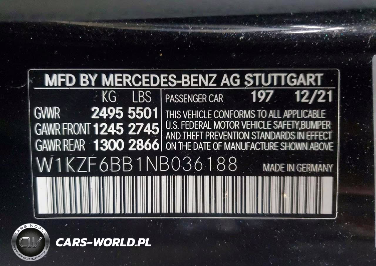 2022 Mercedes-Benz E Amg 53 4Matic VIN:W1KZF6BB1NB036188 - 12