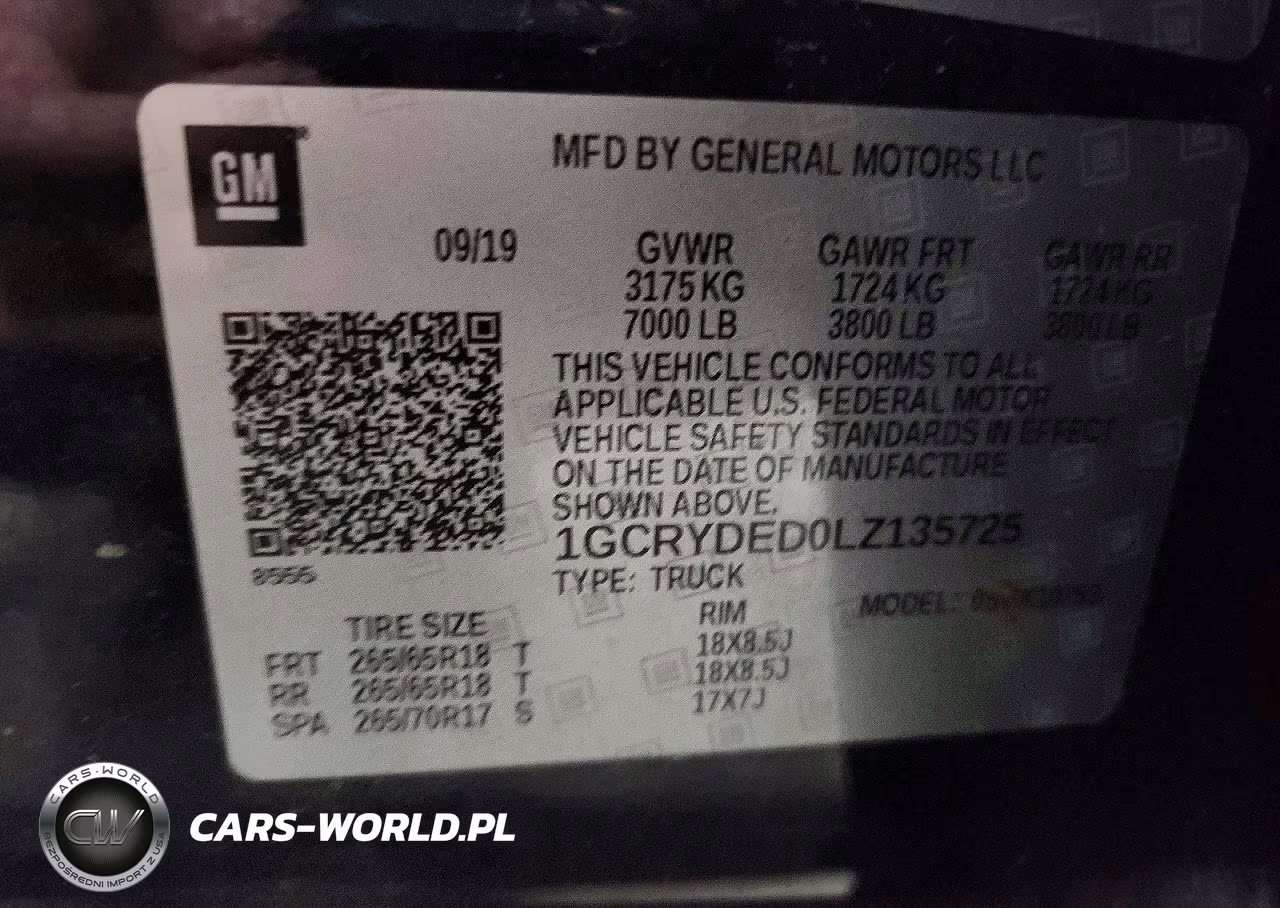 2020 Chevrolet Silverado K1500 Lt VIN:1GCRYDED0LZ135725 - 12