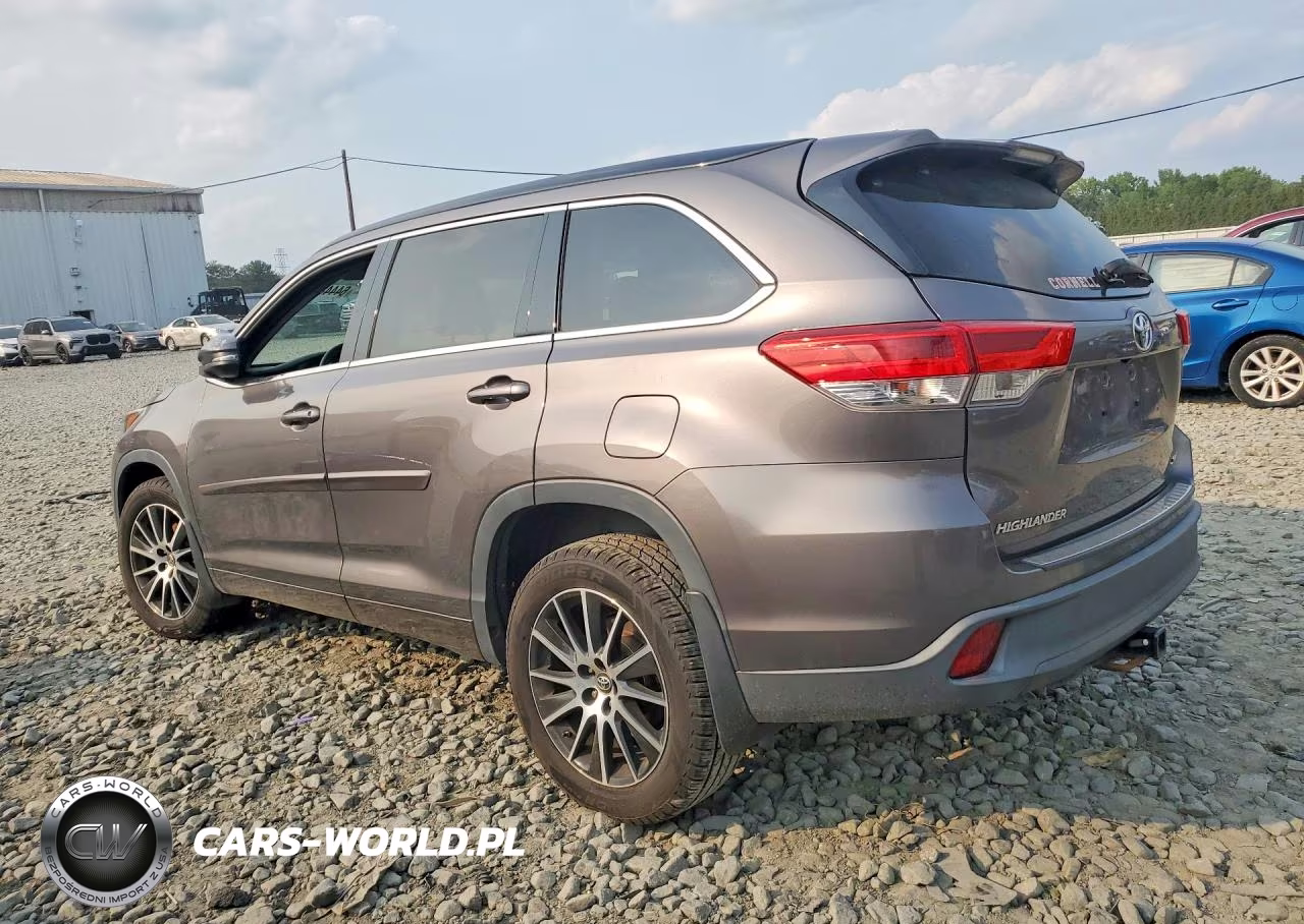 2017 Toyota Highlander Se VIN:5TDJZRFH5HS375516 - 2