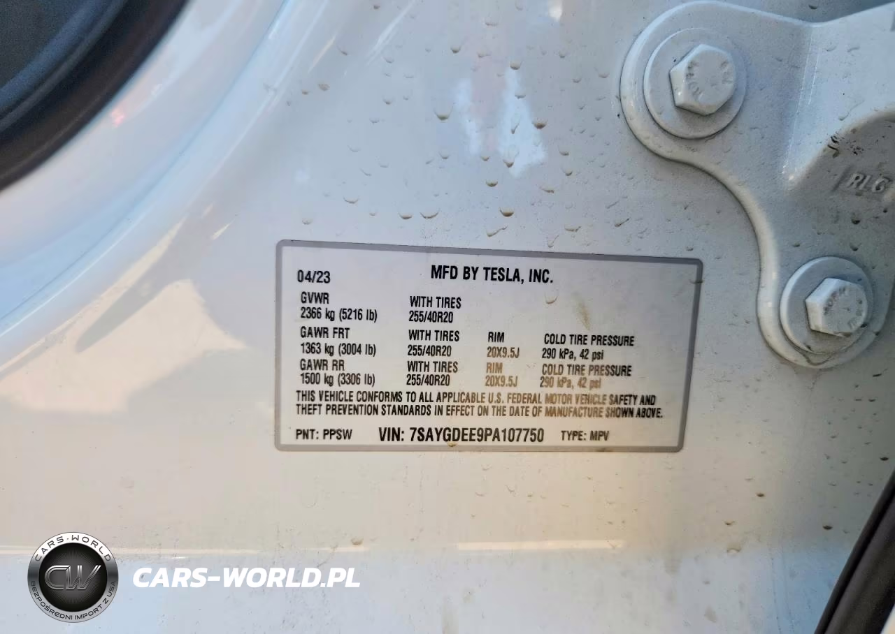 2023 Tesla Model Y VIN:7SAYGDEE9PA107750 - 13