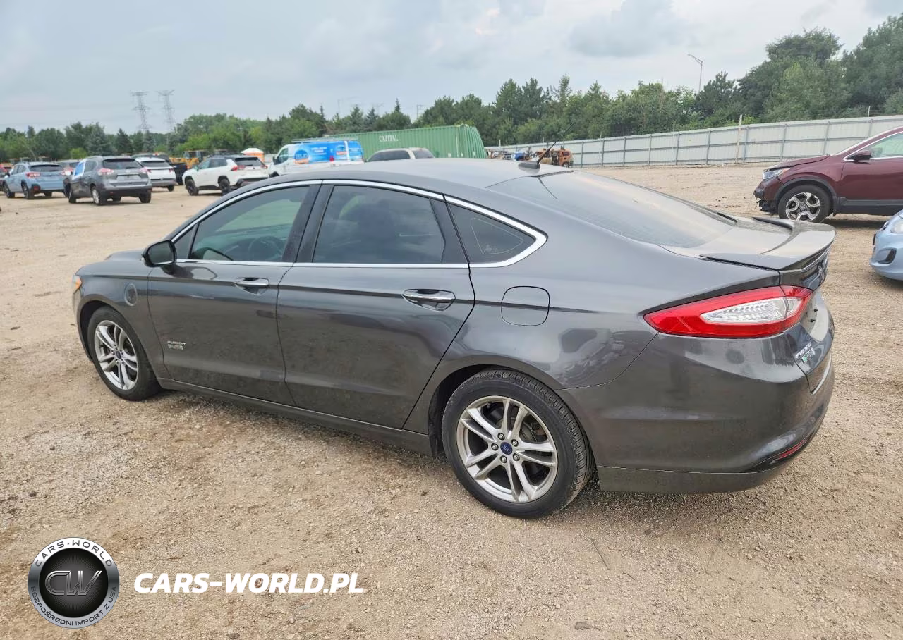 2016 Ford Fusion Titanium Phev VIN:3FA6P0SU8GR189289 - 2