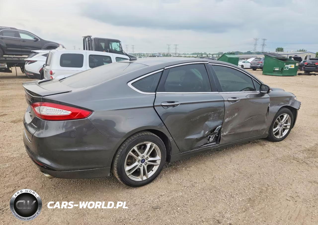 2016 Ford Fusion Titanium Phev VIN:3FA6P0SU8GR189289 - 3