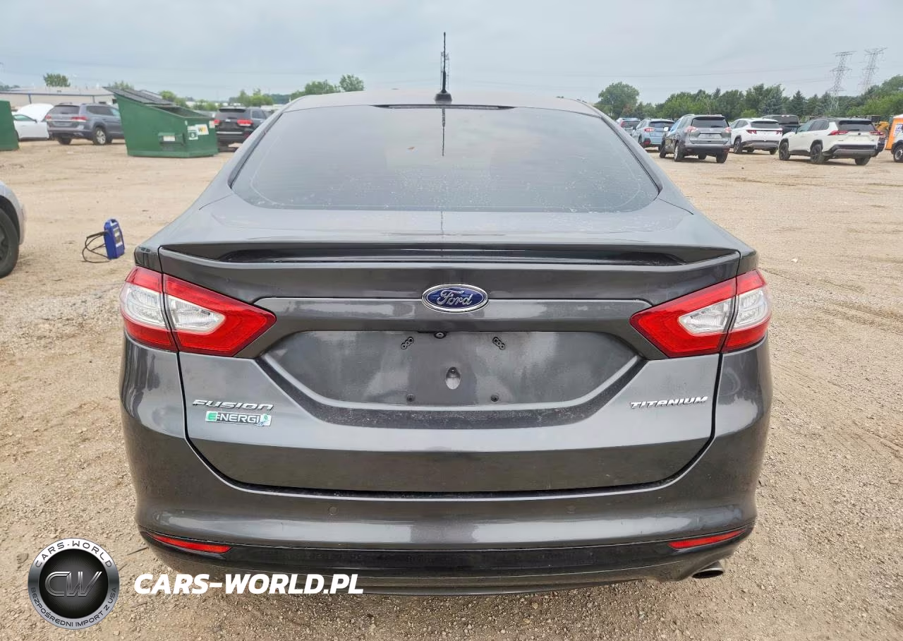 2016 Ford Fusion Titanium Phev VIN:3FA6P0SU8GR189289 - 6