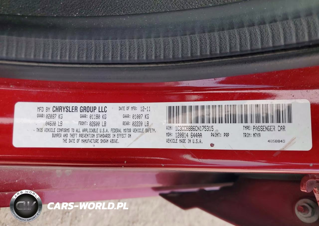 2012 Chrysler 200 Touring VIN:1C3CCBBB6CN175315 - 12