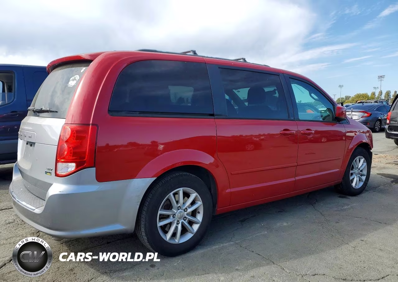 2014 Dodge Grand Caravan Sxt VIN:2C4RDGCG3ER212532 - 3