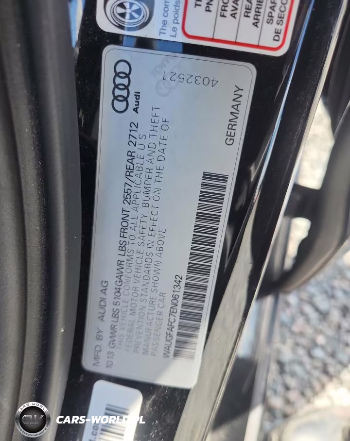 2014 Audi A6 Premium Plus VIN:WAUGFAFC7EN061342 - 12