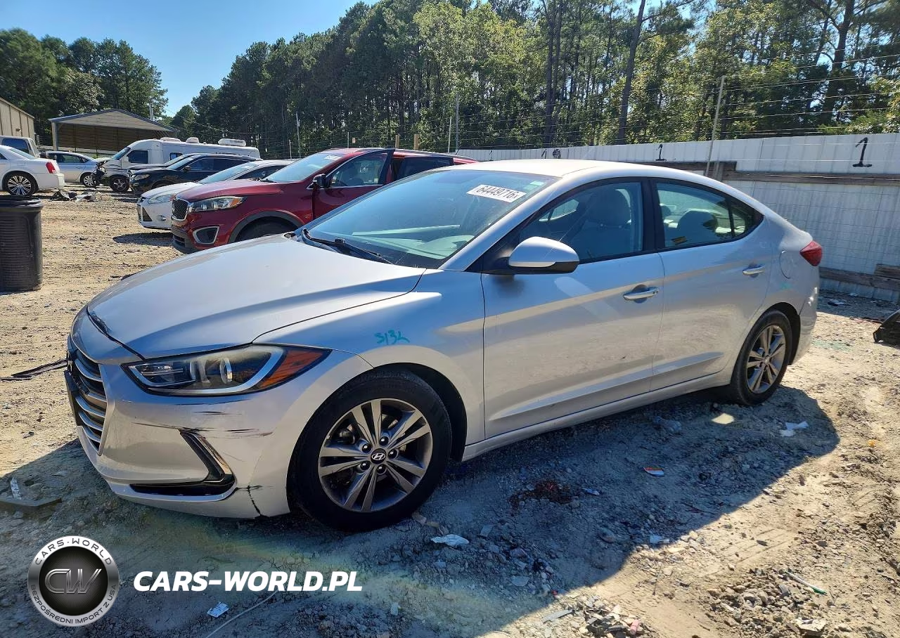2017 Hyundai Elantra Se VIN:5NPD84LF1HH026753 - 1