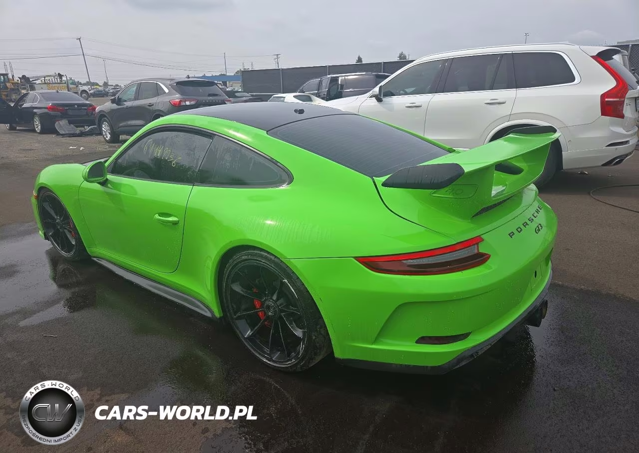 2018 Porsche 911 Gt3 VIN:WP0AC2A95JS175760 - 2