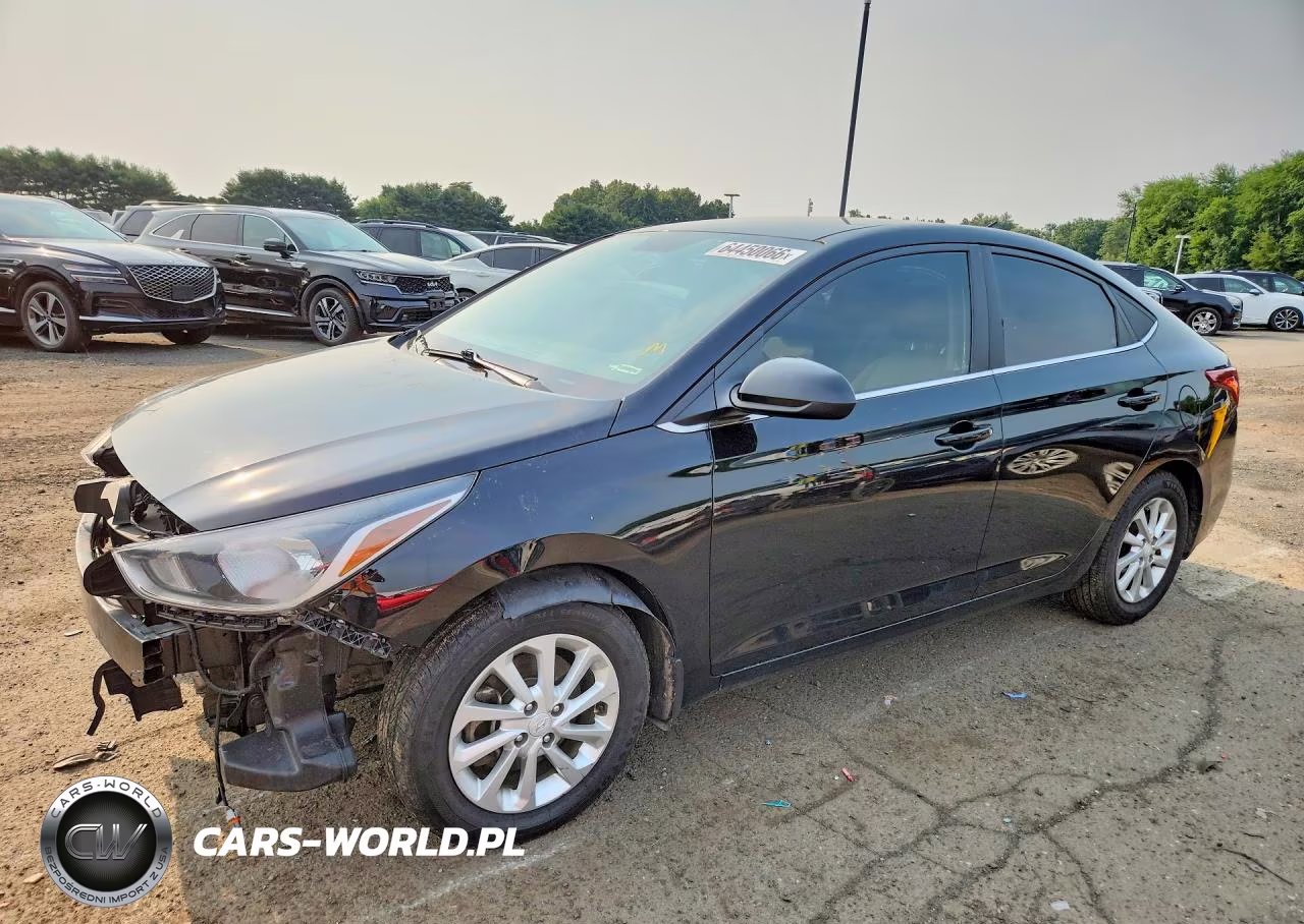 2022 Hyundai Accent Sel VIN:3KPC24A66NE170282 - 1