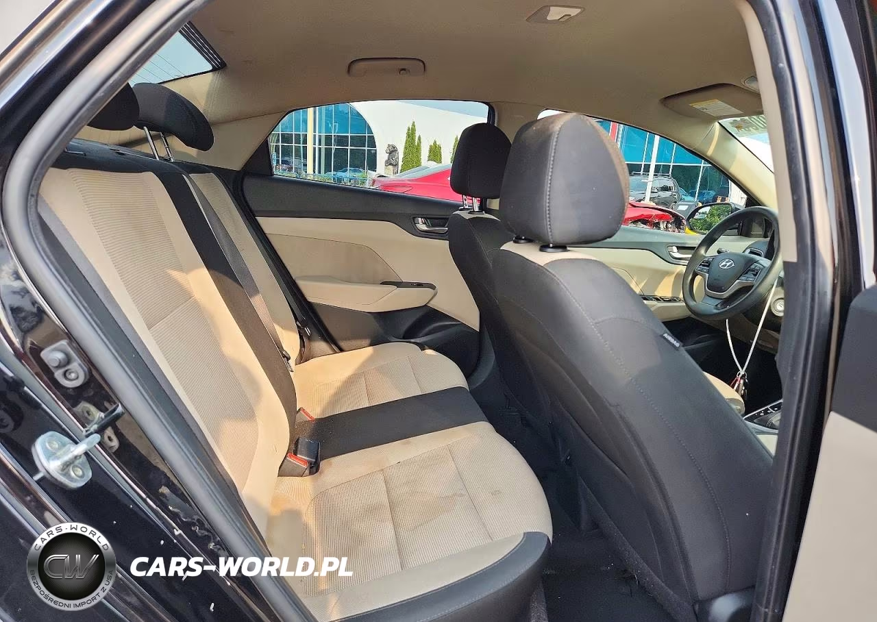 2022 Hyundai Accent Sel VIN:3KPC24A66NE170282 - 10