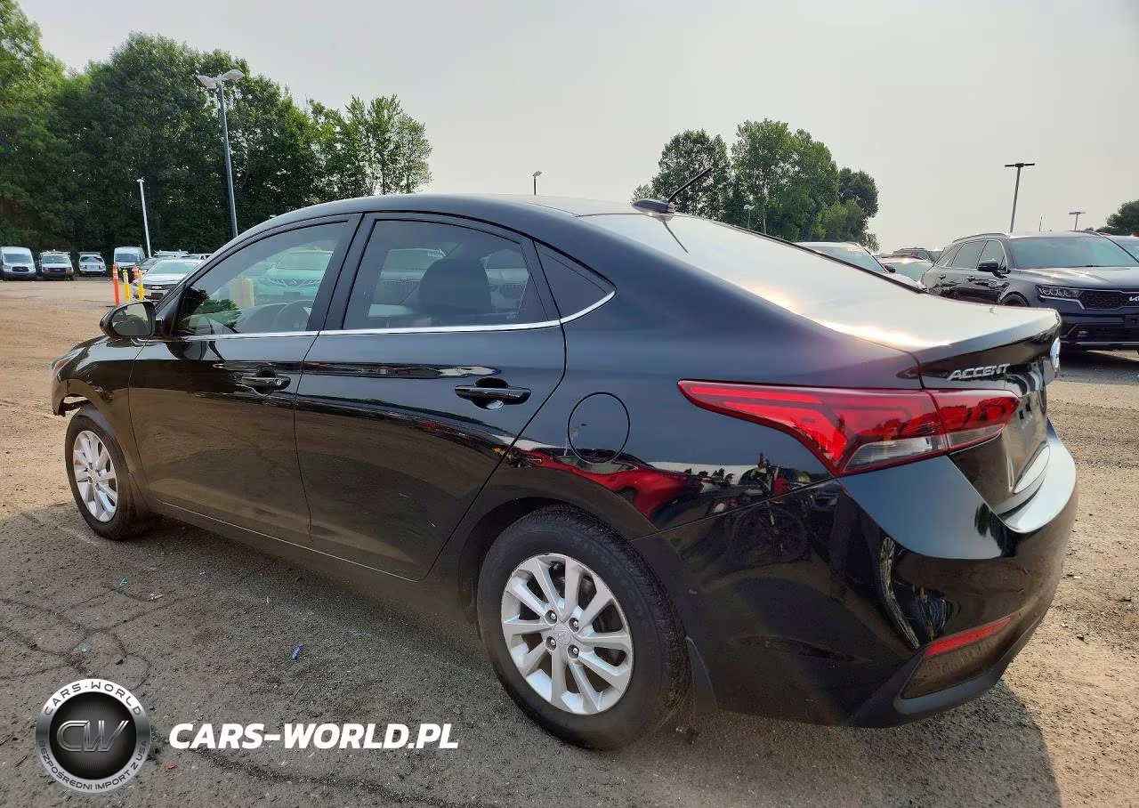 2022 Hyundai Accent Sel VIN:3KPC24A66NE170282 - 2