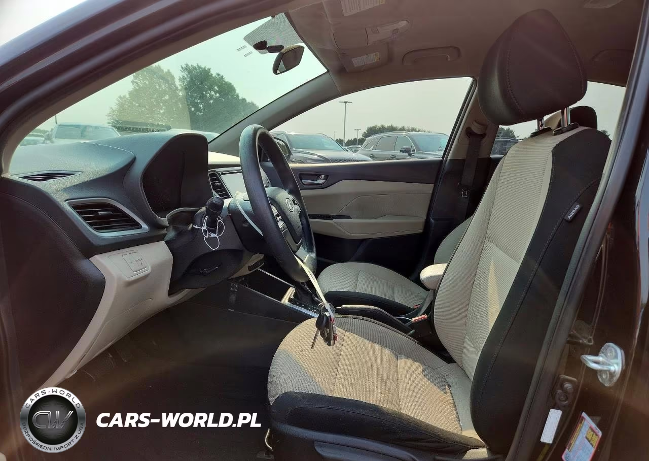 2022 Hyundai Accent Sel VIN:3KPC24A66NE170282 - 7