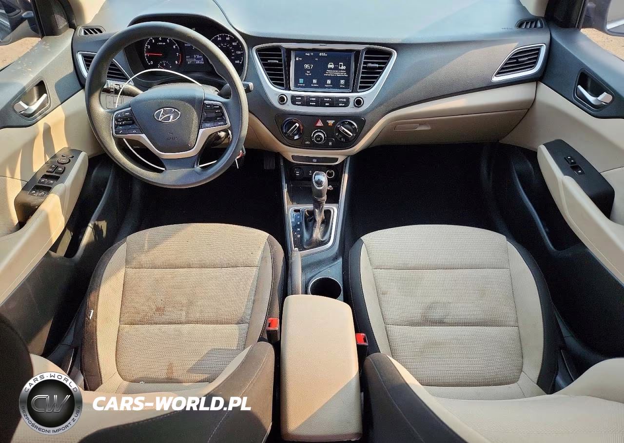2022 Hyundai Accent Sel VIN:3KPC24A66NE170282 - 8