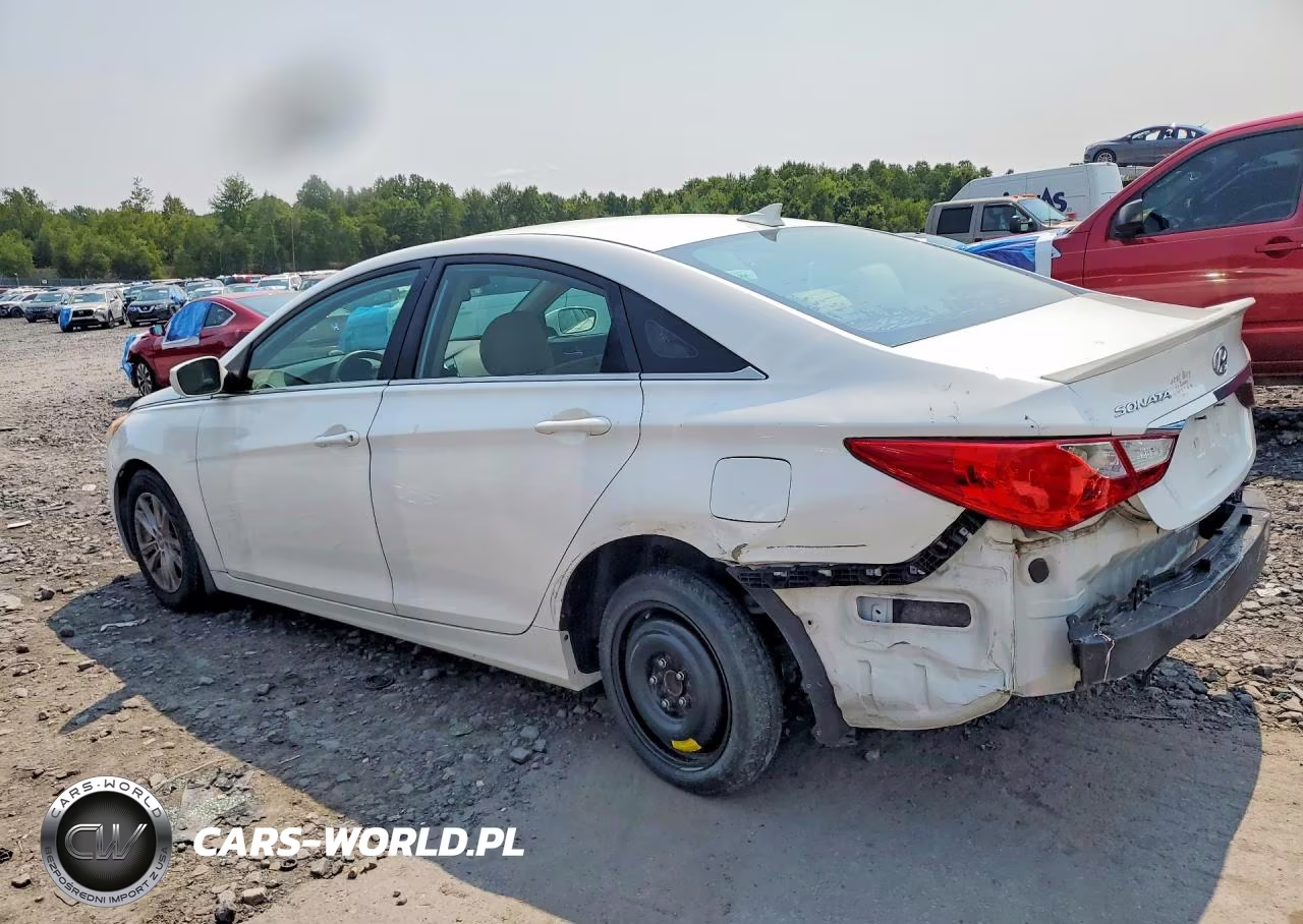 2013 Hyundai Sonata Gls VIN:5NPEB4AC3DH733412 - 2