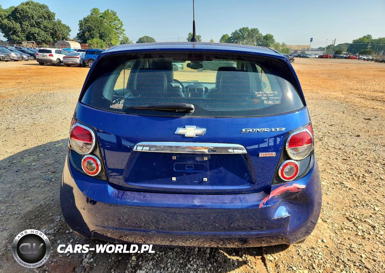 2013 Chevrolet Sonic Ltz Auto VIN:1G1JE6SB1D4194603 - 6