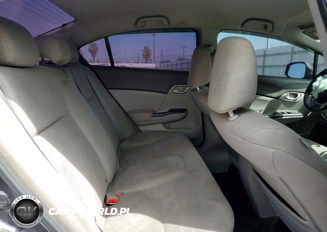 2012 Honda Civic Lx VIN:19XFB2F58CE346831 - 10