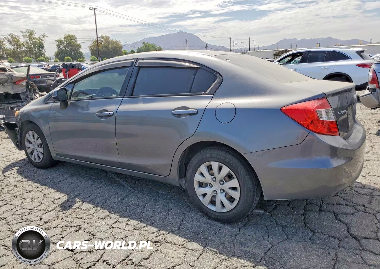 2012 Honda Civic Lx VIN:19XFB2F58CE346831 - 2