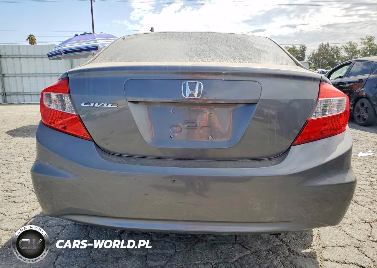 2012 Honda Civic Lx VIN:19XFB2F58CE346831 - 6